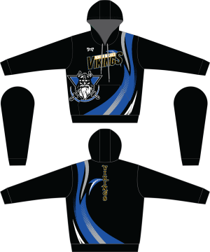 North Wilkes Sublimated Hoodie