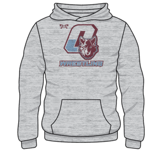 Okemos 2025 Custom Sublimated Decal Grey Hoodie