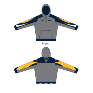 Augusta Wrestling Club Custom Quarter Zip Hoodie