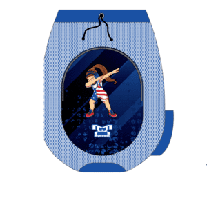 Ground Up Wrestling Womens Custom Sublimated Gear Bag