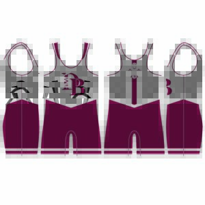 DOBYNS BENNETT WRESTLING Grey Custom Singlet