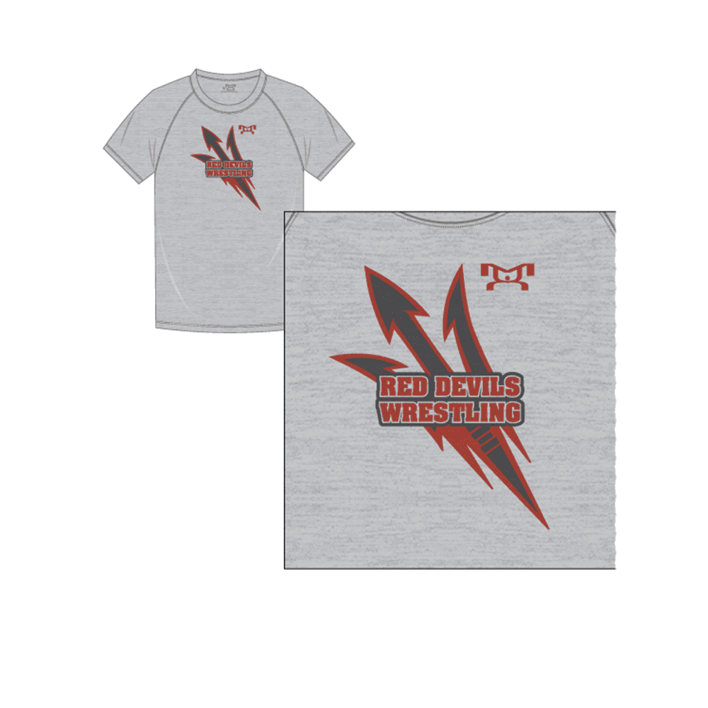 Lowell Red Devils Custom Sublimated Decal T Shirt