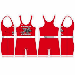 Rideout Podcast Custom Red Singlet