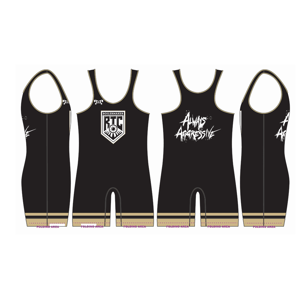 Boilermaker Regional Training Center Custom Black Singlet