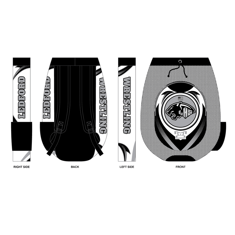 Ledford High School Custom Sublimated Gear Bag