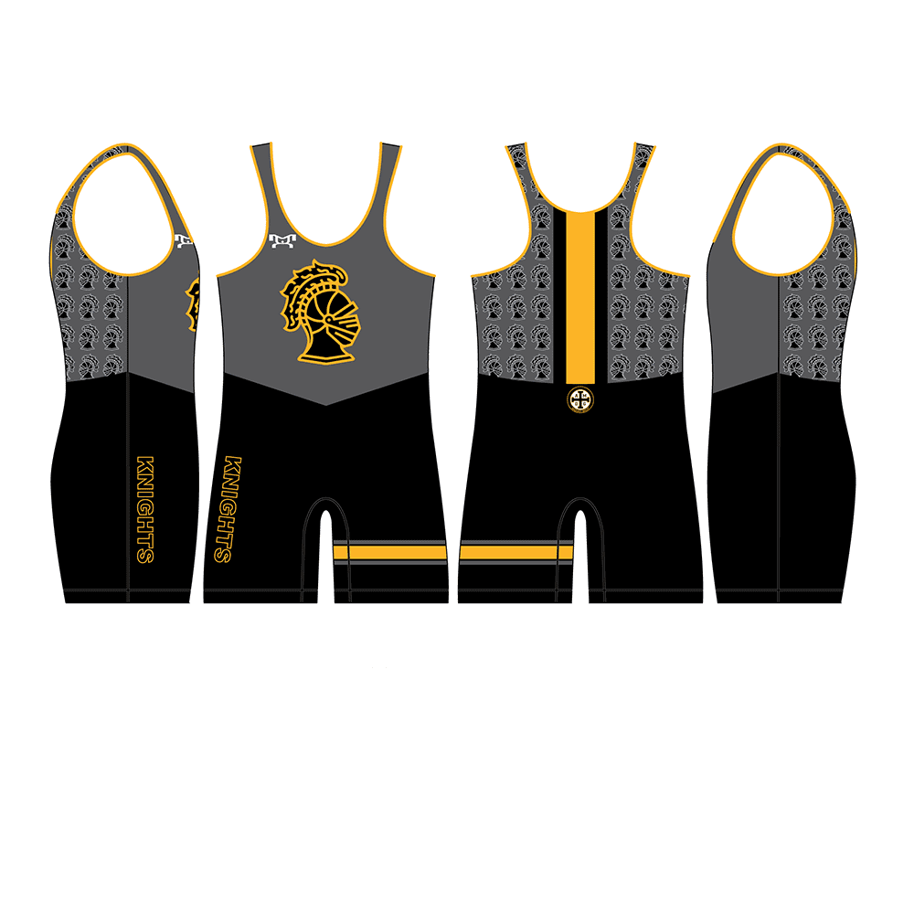 McQuaid HS Men's Black 31d Singlet