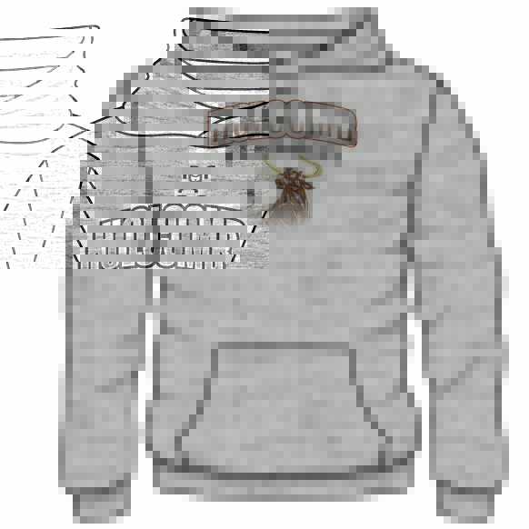 Holcomb HS Custom Sublimated Decal Grey Hoodie