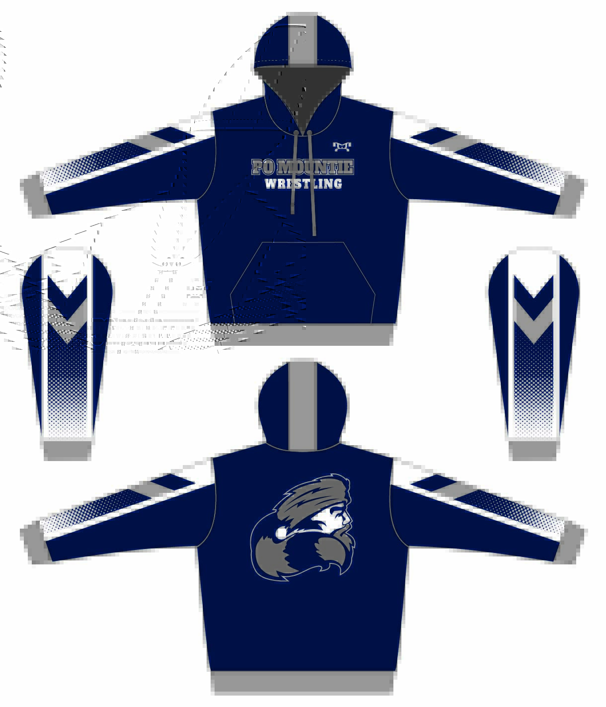 Philipsburg Osceola HS Sublimated Hoodie