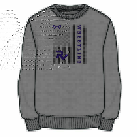 Ridgeview Sublimated Decal Grey Crewneck