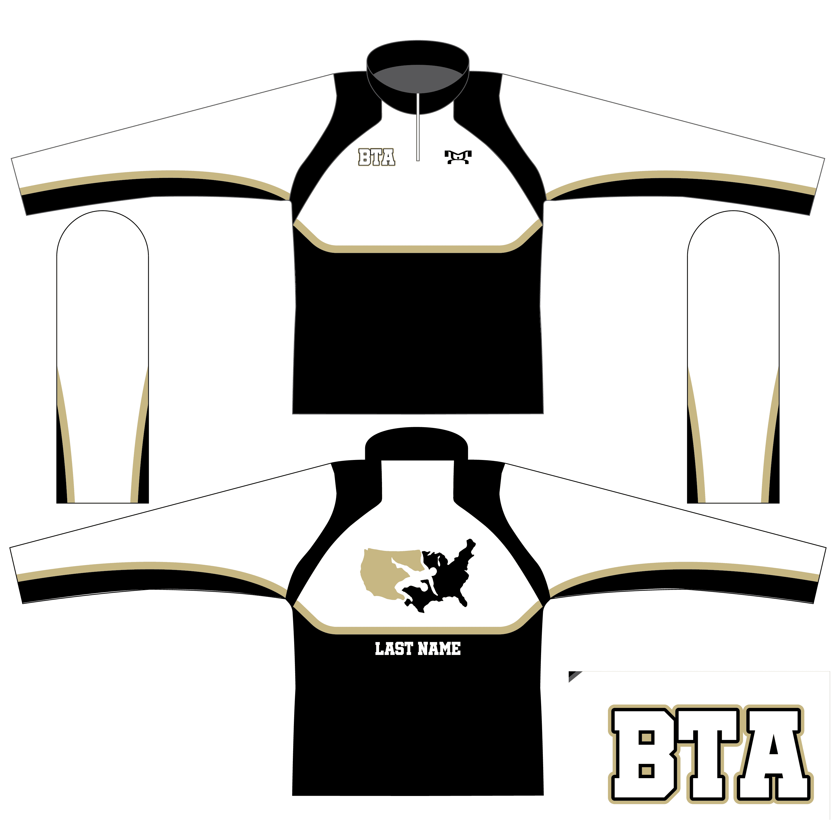 Biddeford Saco Youth Wrestling Quarter Zip