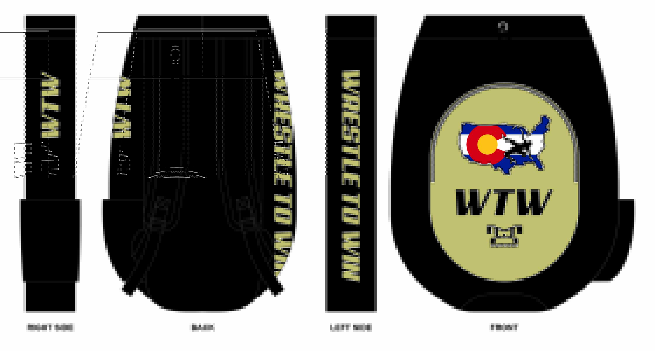 Wrestle to Win Custom Sublimated Gear Bag