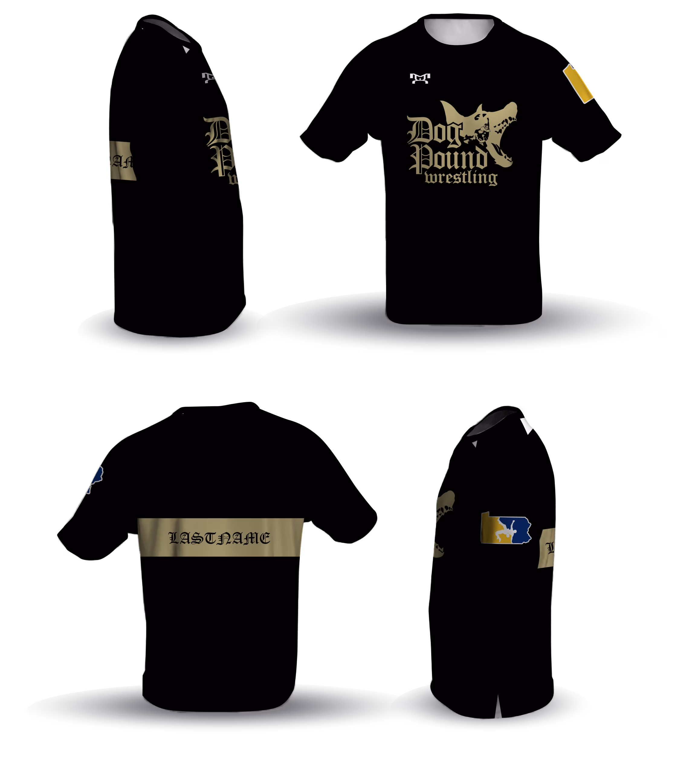 DOG POUND WRESTLING Dri-Fit T-Shirt 2026