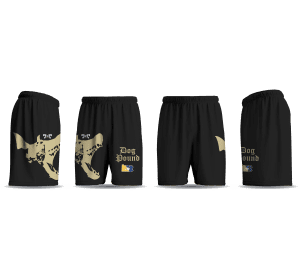DOG POUND WRESTLING Custom Mesh Shorts 2026