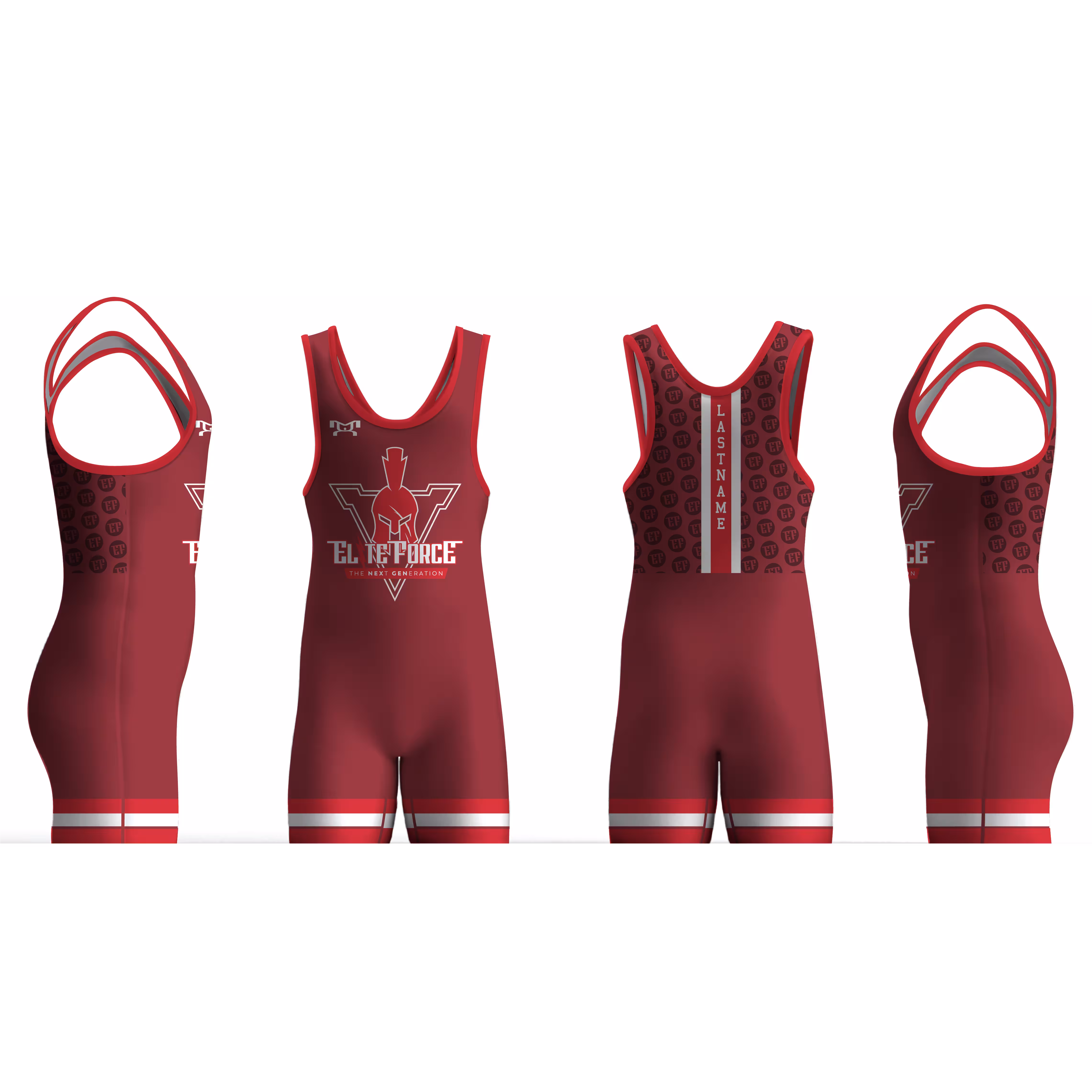 Elite Force Men's Red Singlet Next Generation 2025