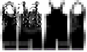 Hutchy Hammers Black Custom Men's Singlet