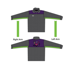 Ragin Raisins Heathered Quarter Zip (Heathered fabric may vary in color & texture)