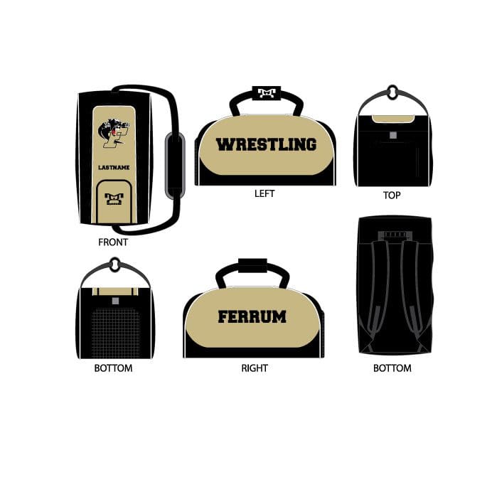 Ferrum College Items Custom Conversion Duffel Bag