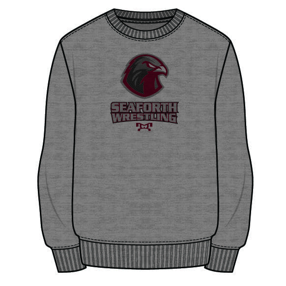 Seaforth Sublimated Decal Grey Crewneck