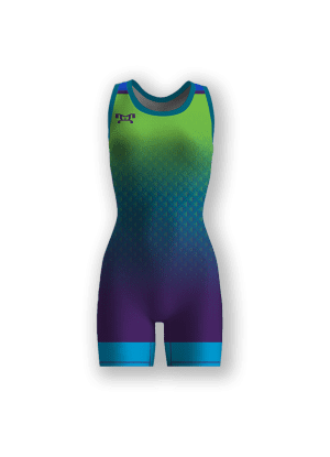 Women's Blue Flair Singlet