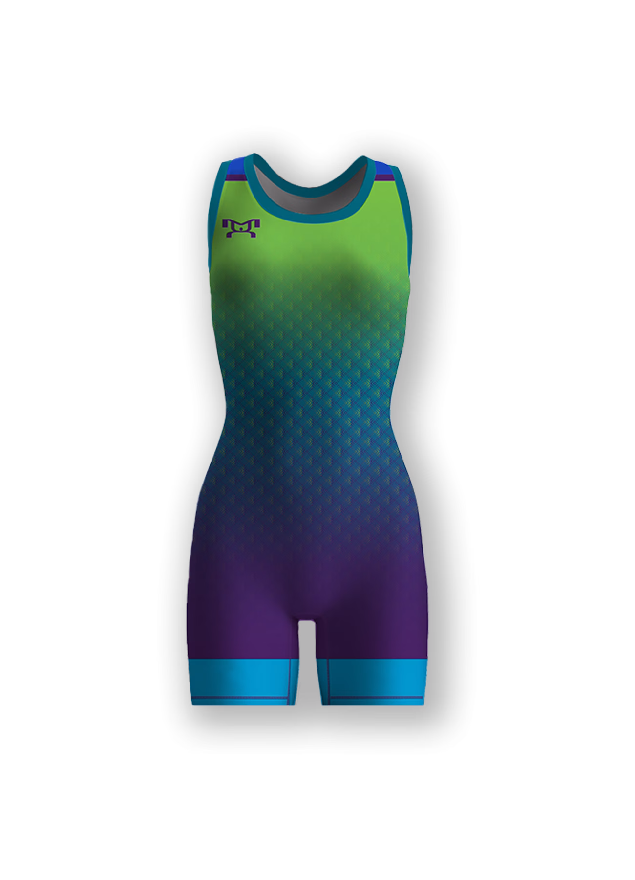 Women's Blue Flair Singlet