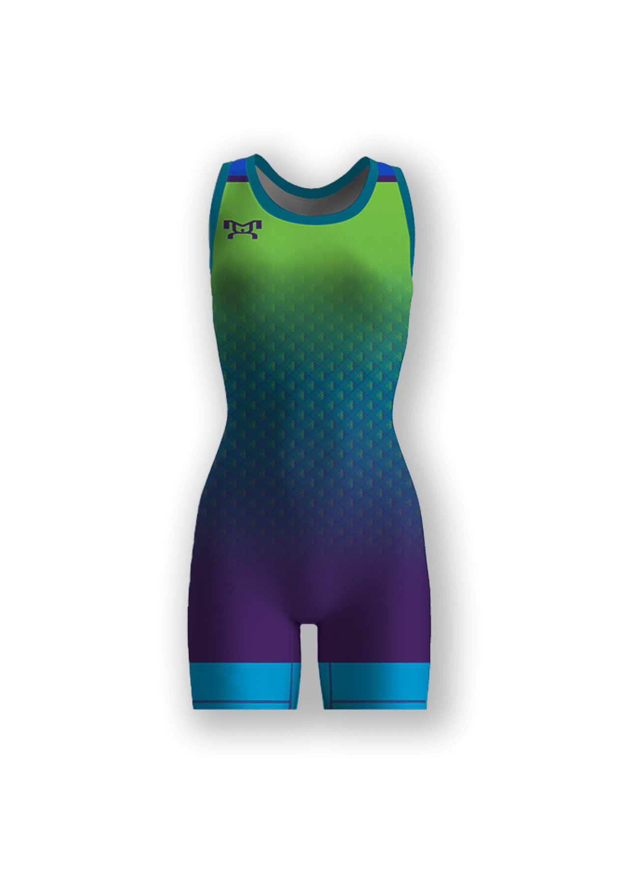 Women's Blue Flair Singlet