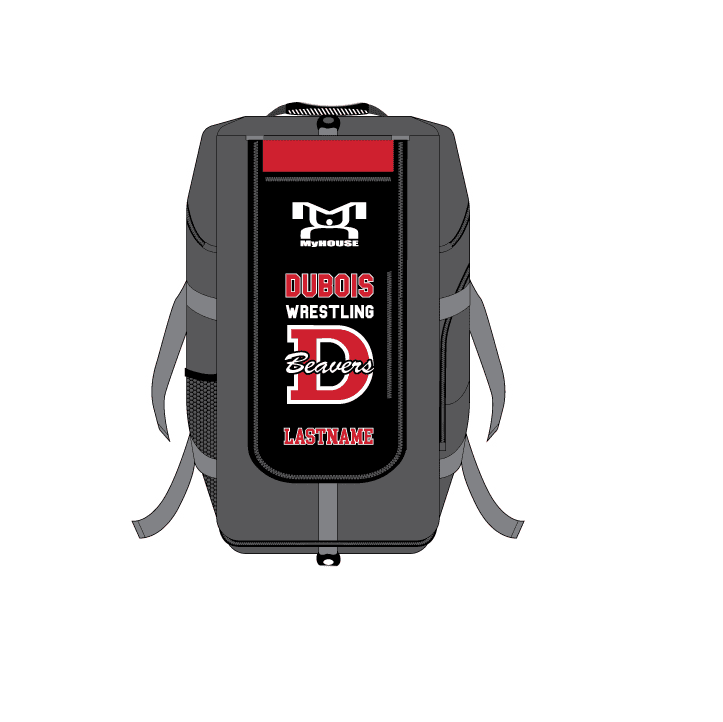 DuBois Wrestling Hybrid Gear Bag (THIS WILL SHIP IN 6-8 WEEKS)****