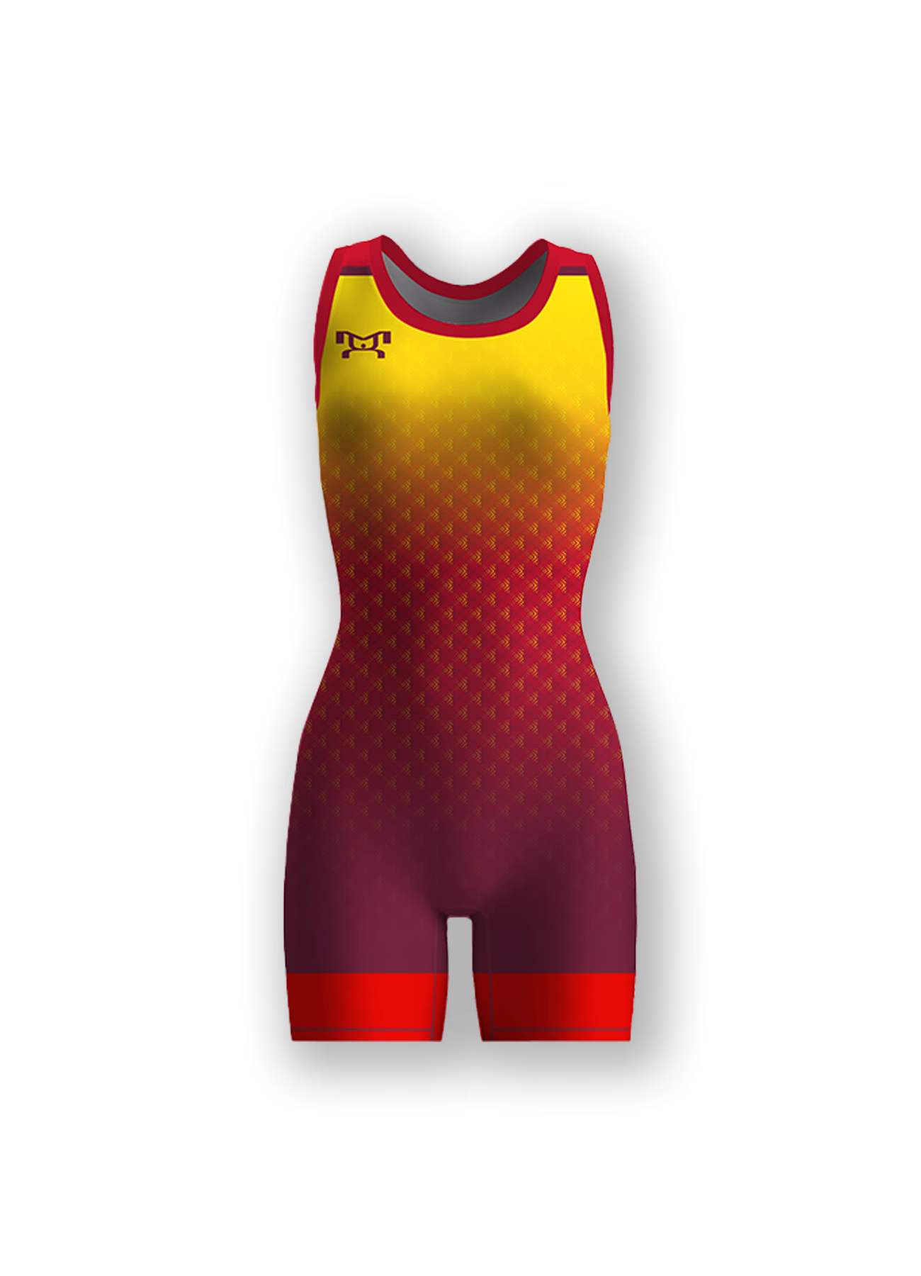 Women's Red Flair Singlet