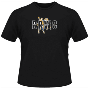 Roosevelt HS Custom Black Heat Press T Shirt