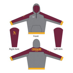 Bloomington North Custom Quarter Zip Hoodie