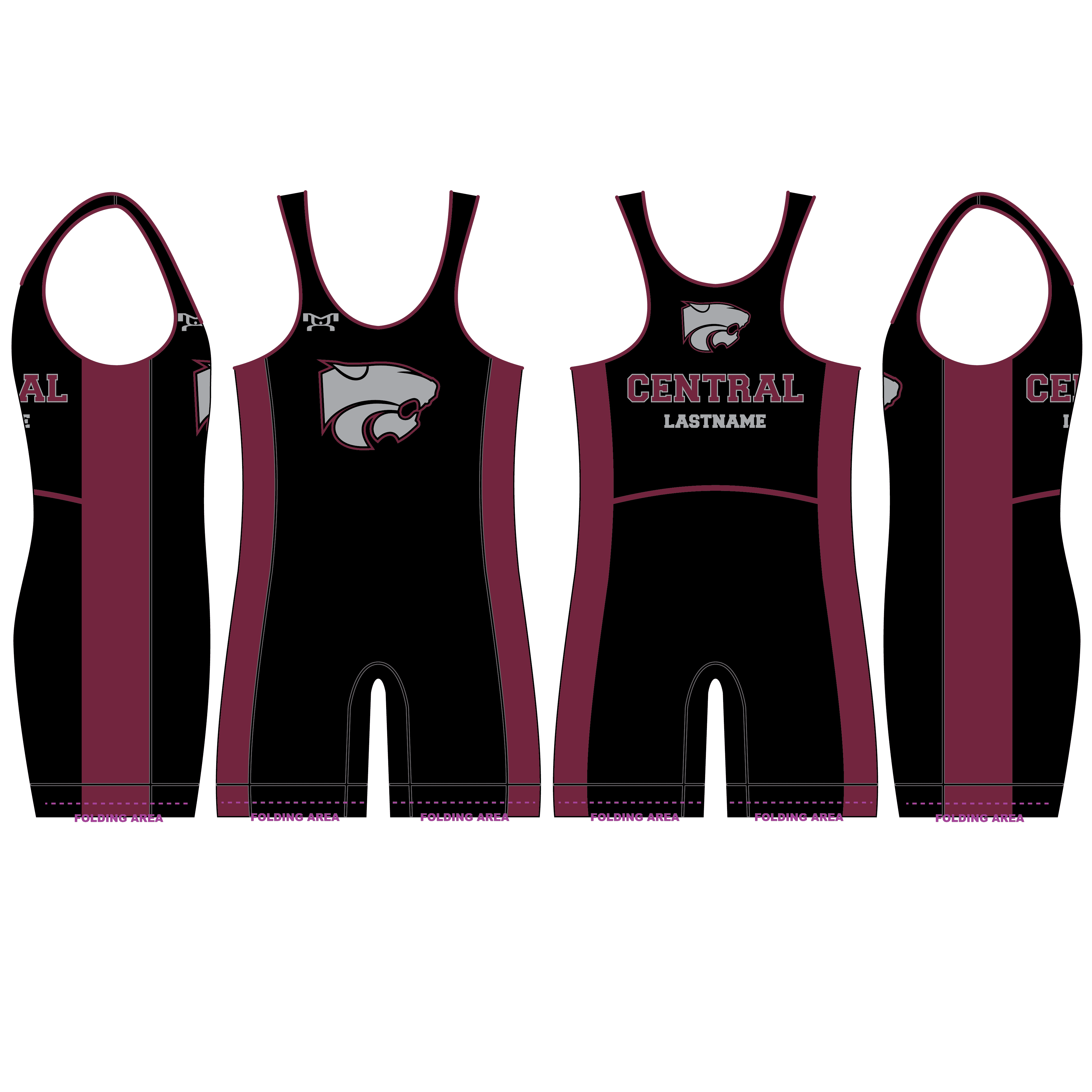 Central High School Singlet
