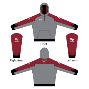 Highland Park High School Custom Quarter Zip Hoodie