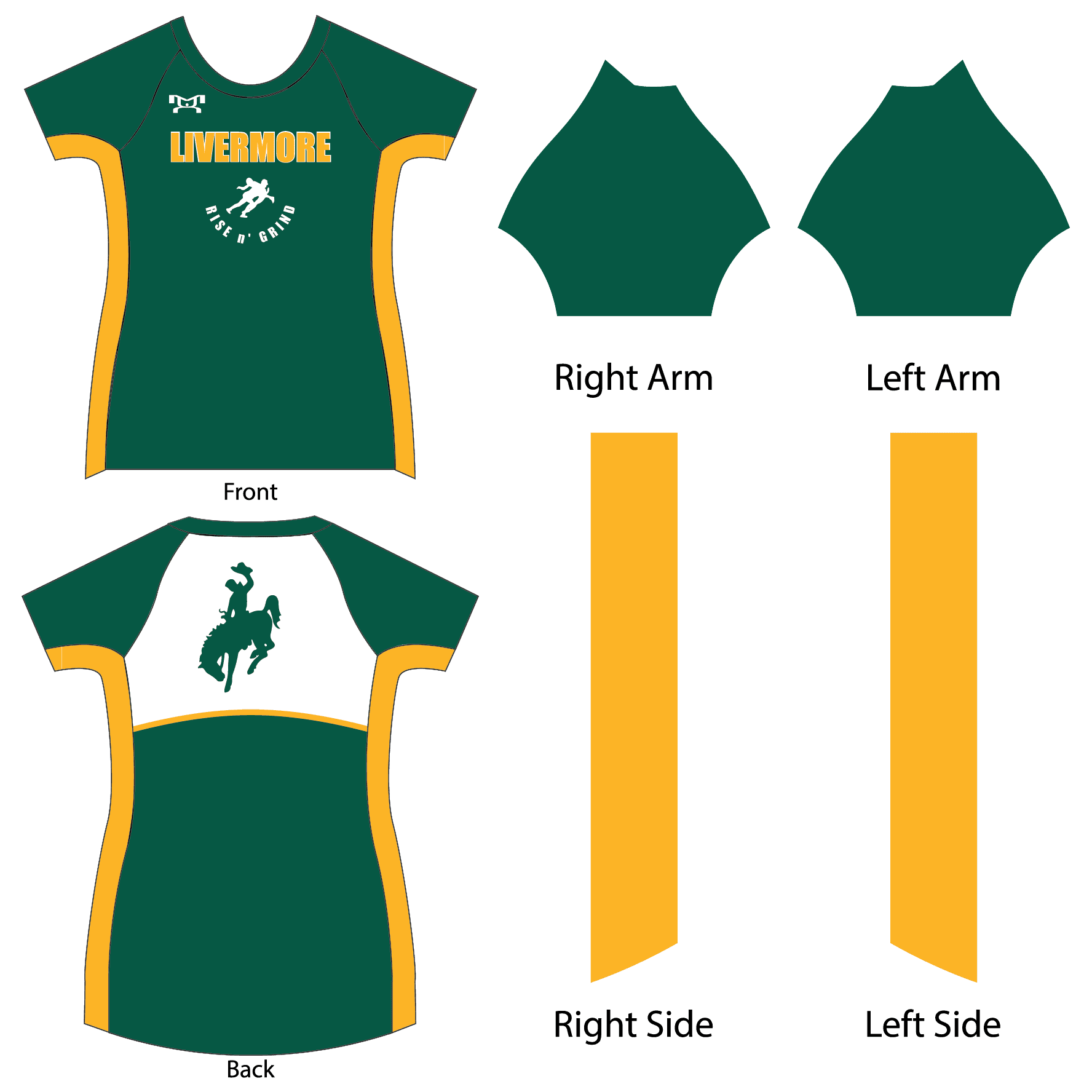 Livermore Custom Womens Compression Shirt