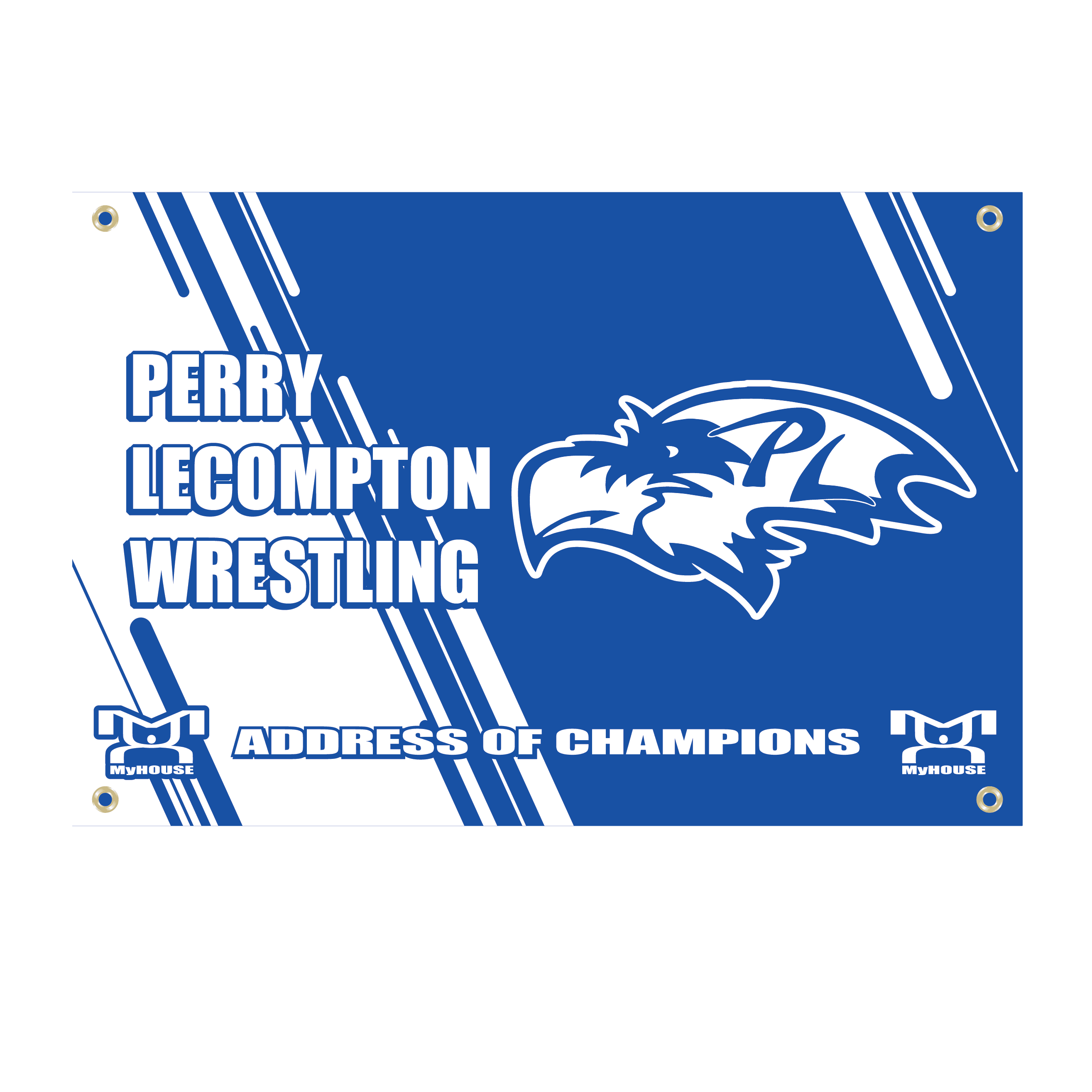 Perry Lecompton Custom Team Banner