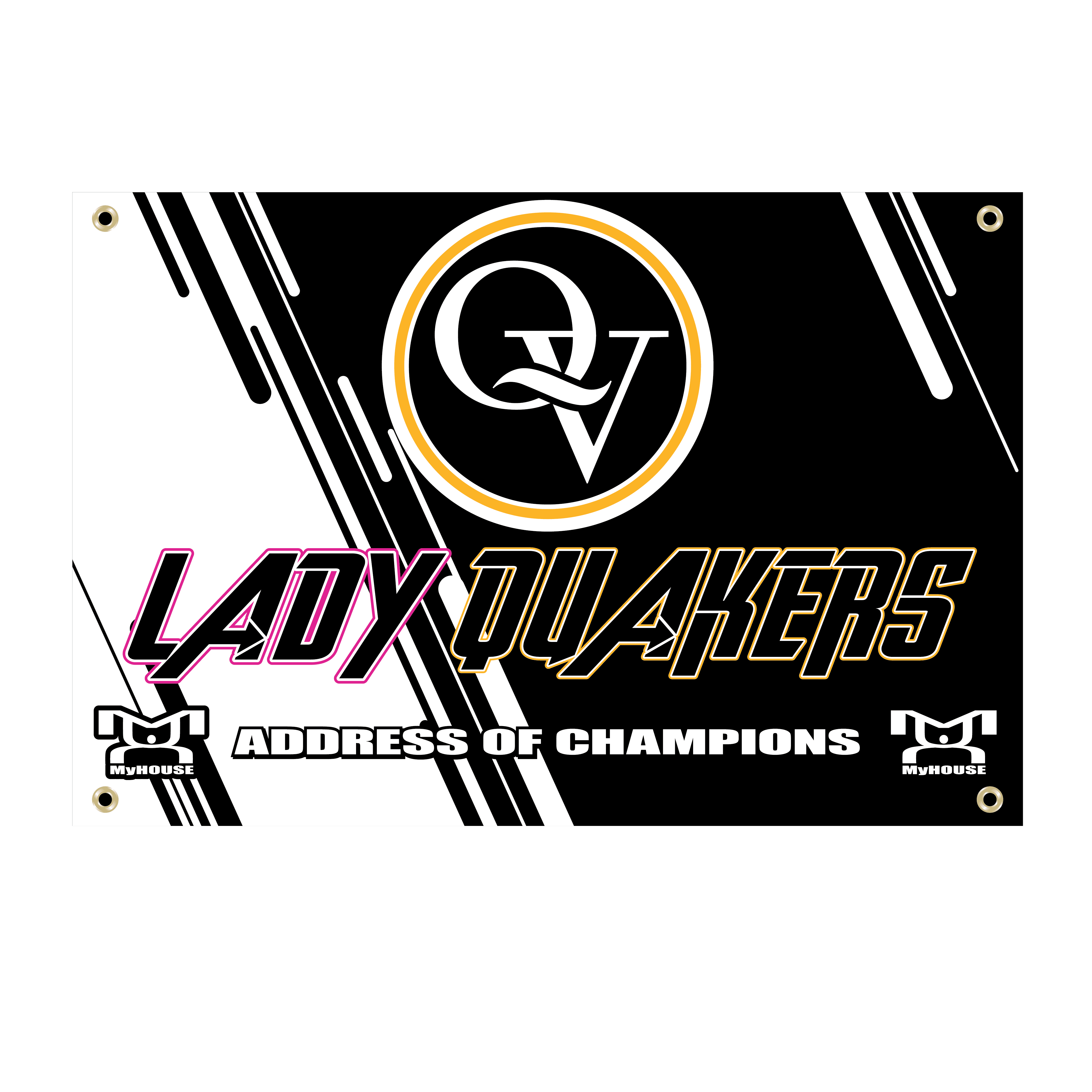 quaker valley girls Custom Team Banner