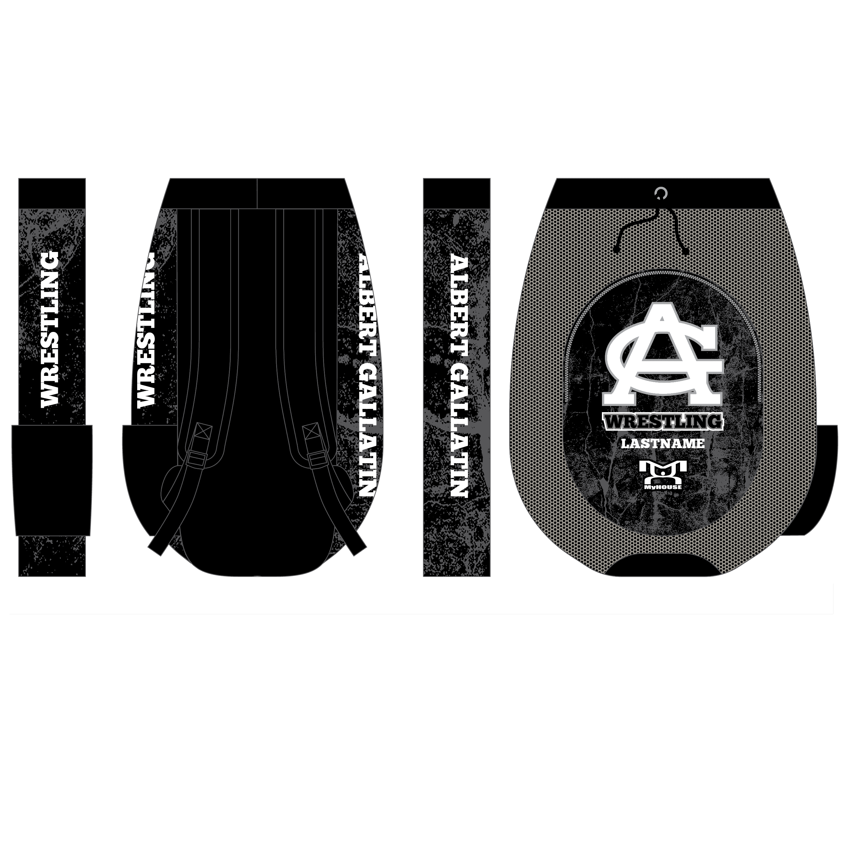 Albert Gallatin Sublimated Custom Gear Bag