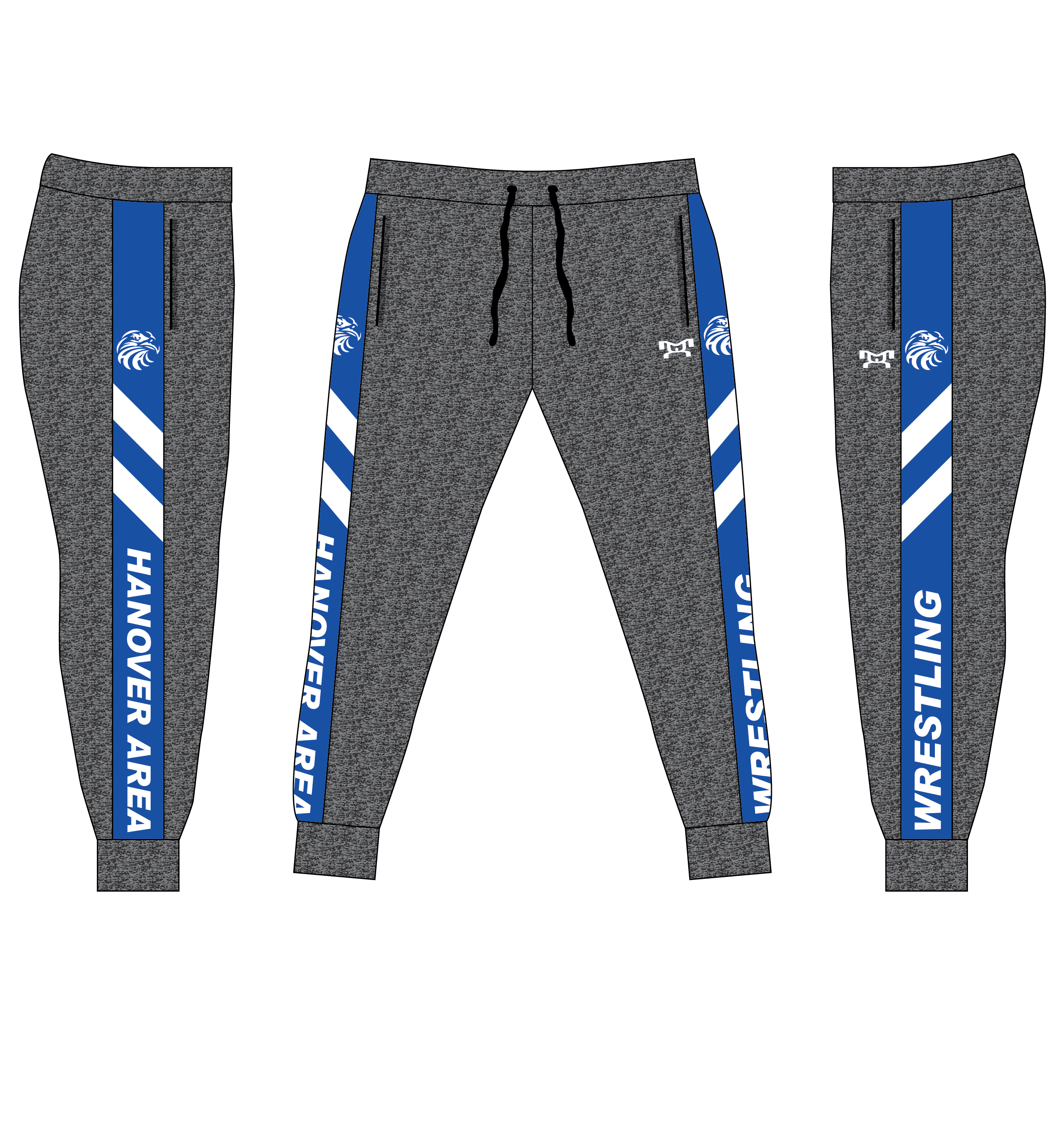 Hanover Area Custom Joggers (Heathered fabric may vary in color & texture)