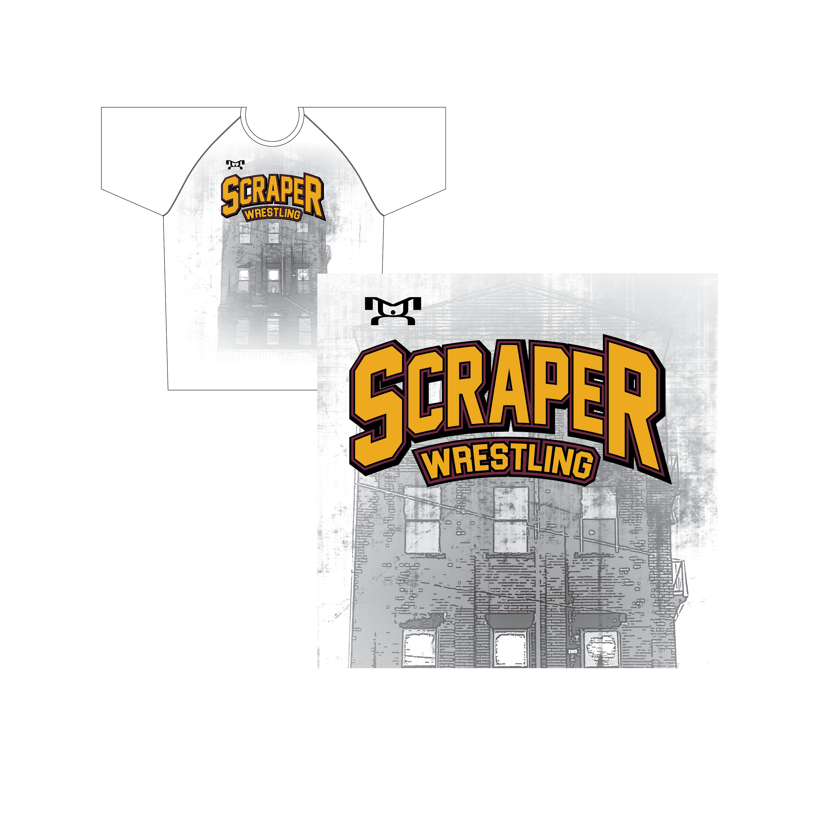 Steel Valley Scrapers Sublimated White Dri-Fit T-Shirt