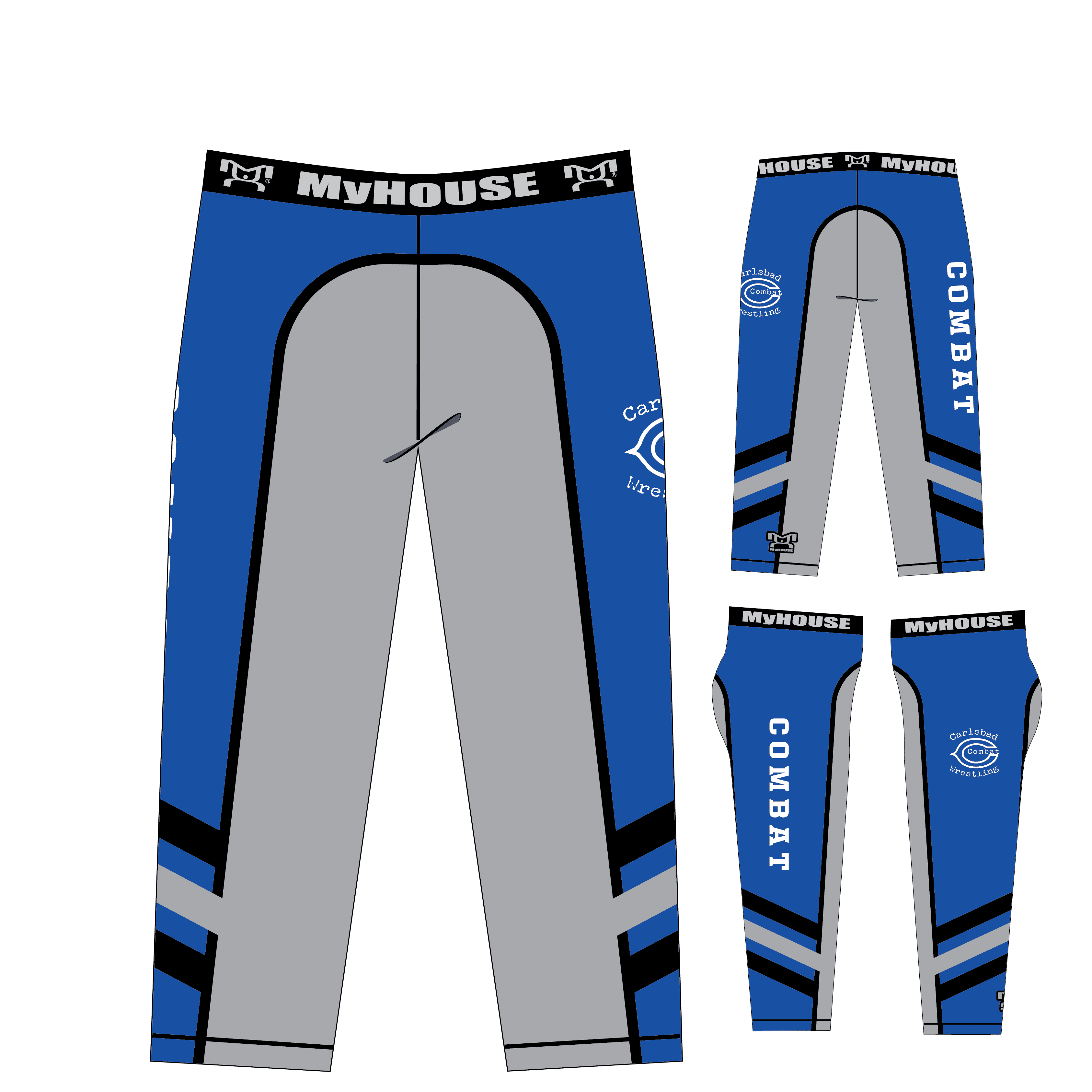 Carlsbad Combat Wrestling Club Custom Women's Leggings