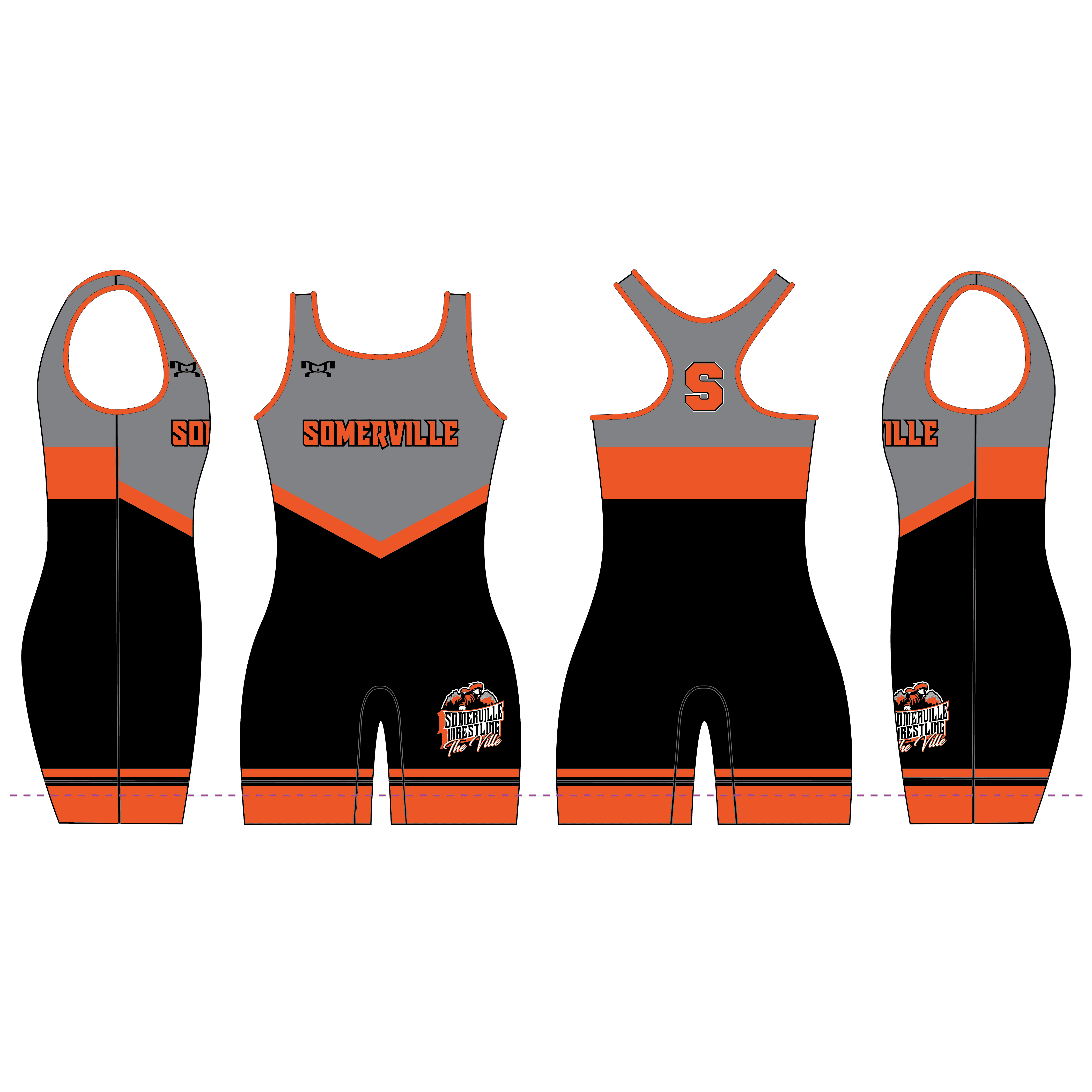 Somerville HS Custom Women's Singlet