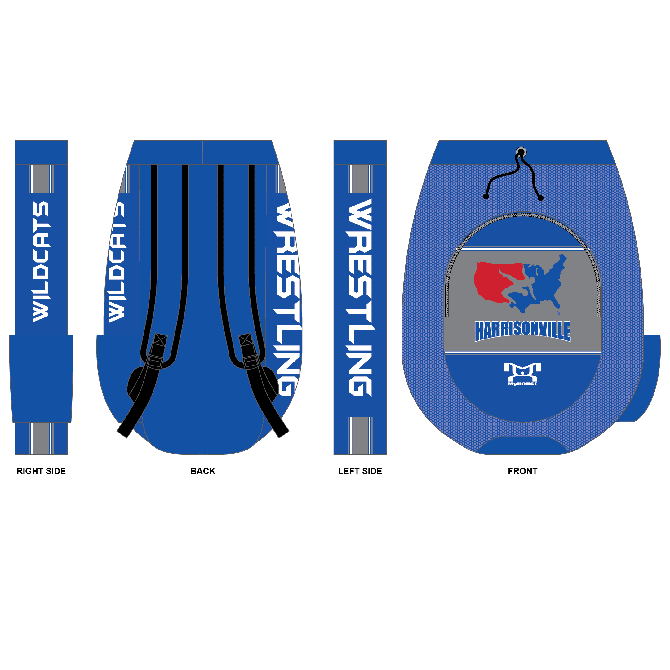 HARRISONVILLE Custom Gear Bag