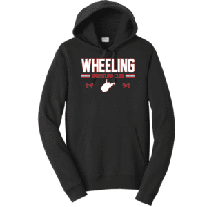 Greater Wheeling Wrestling Club Heat Press Black Hoodie