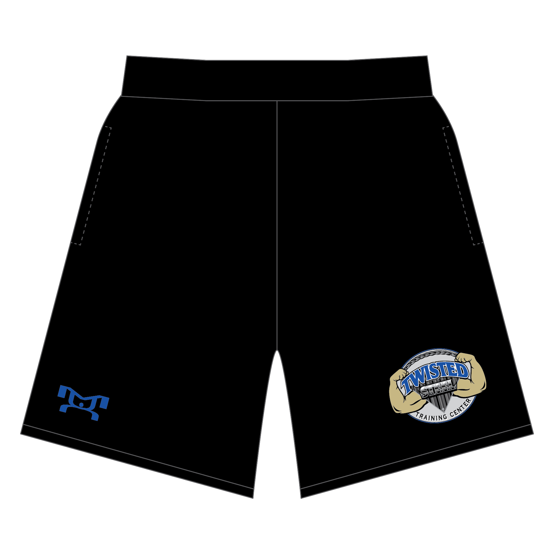 Twisted Steel Custom Mesh Shorts