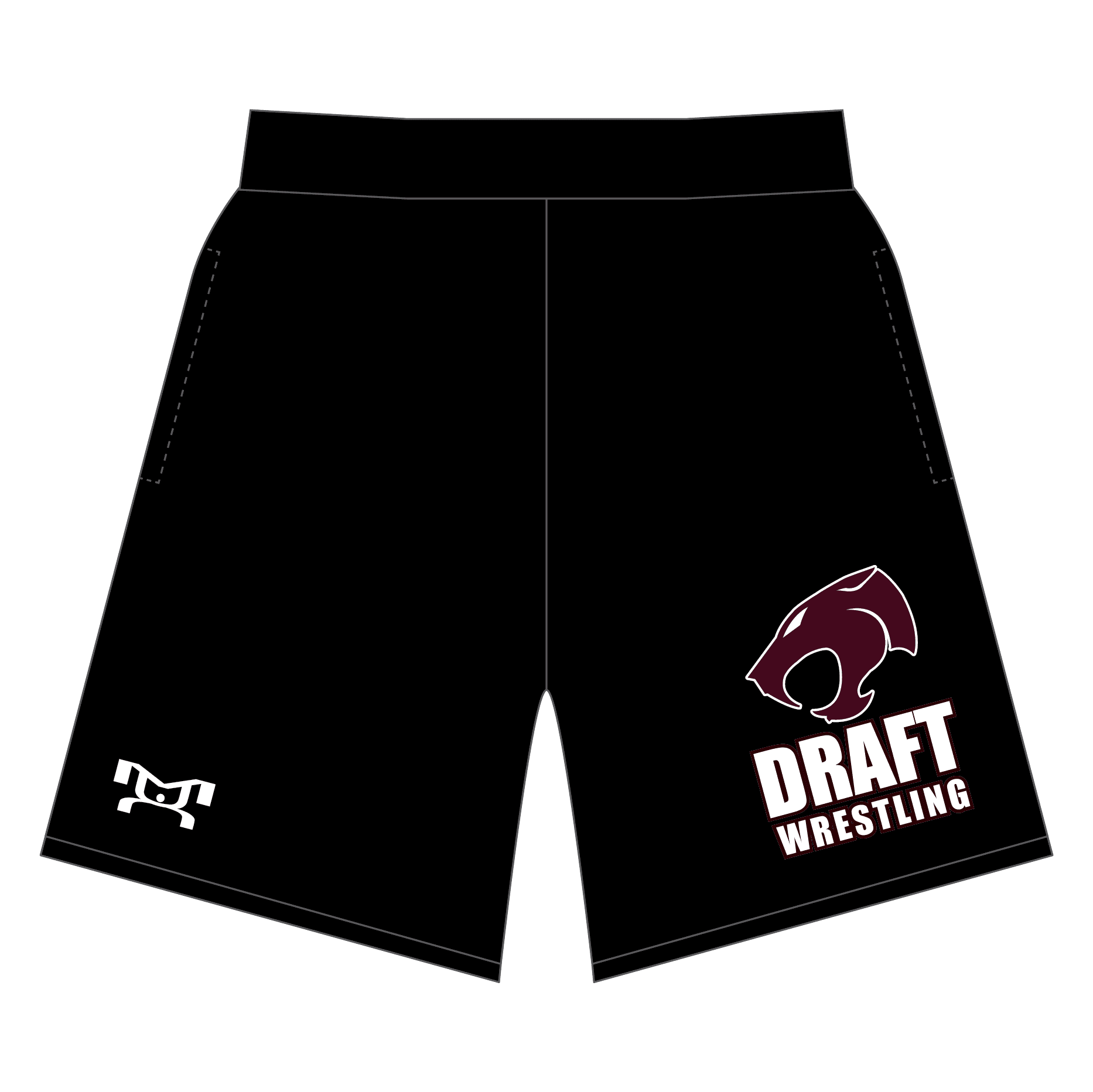Thunder Cat Wrestling Custom Mesh Shorts 2024