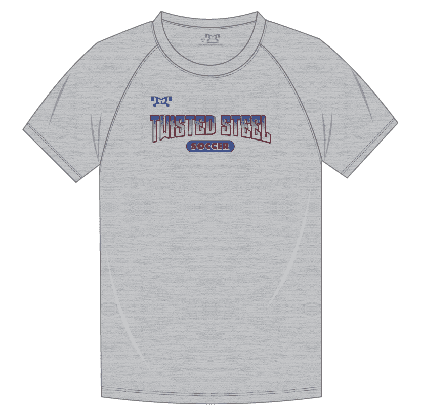 SOCCER- Twisted Steel Custom Sublimated Decal T Shirt