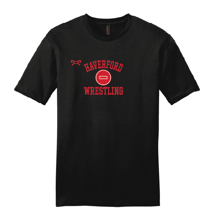 Haverford Black Custom Heat Press T Shirt 2024