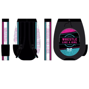 Wrestle Like A Girl Sublimated Gear Bag