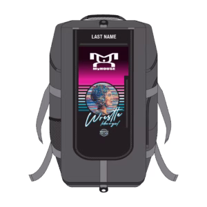 Wrestle Like A Girl Stripped Hybrid Gear Bag (THIS WILL SHIP IN 6-8 WEEKS)****