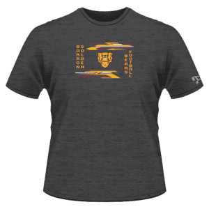 Barron Golden Bears Football Custom Heat Press T Shirt