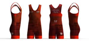 Hungary UWW 2024 Red Freestyle Singlet(PRE ORDER)