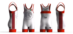 Mexico UWW 2024 Red Freestyle Singlet (pre order)